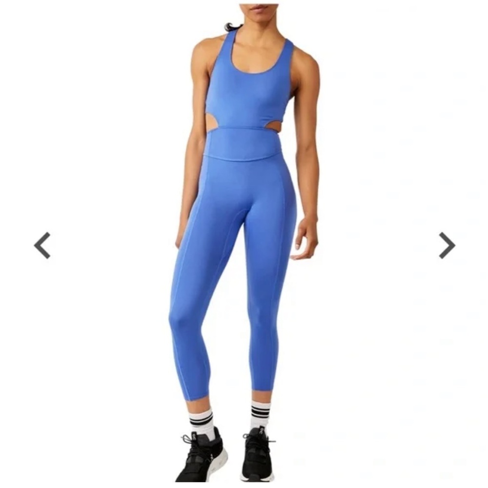 FP Movement by Free People Vibrant Blue Jumpsuit